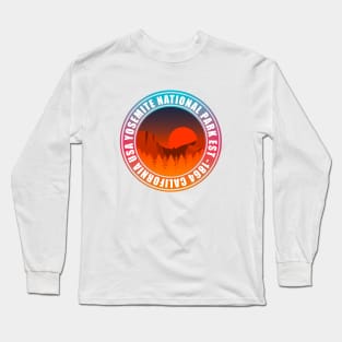 Yosemite National Park California USA Yosemite Valley Long Sleeve T-Shirt